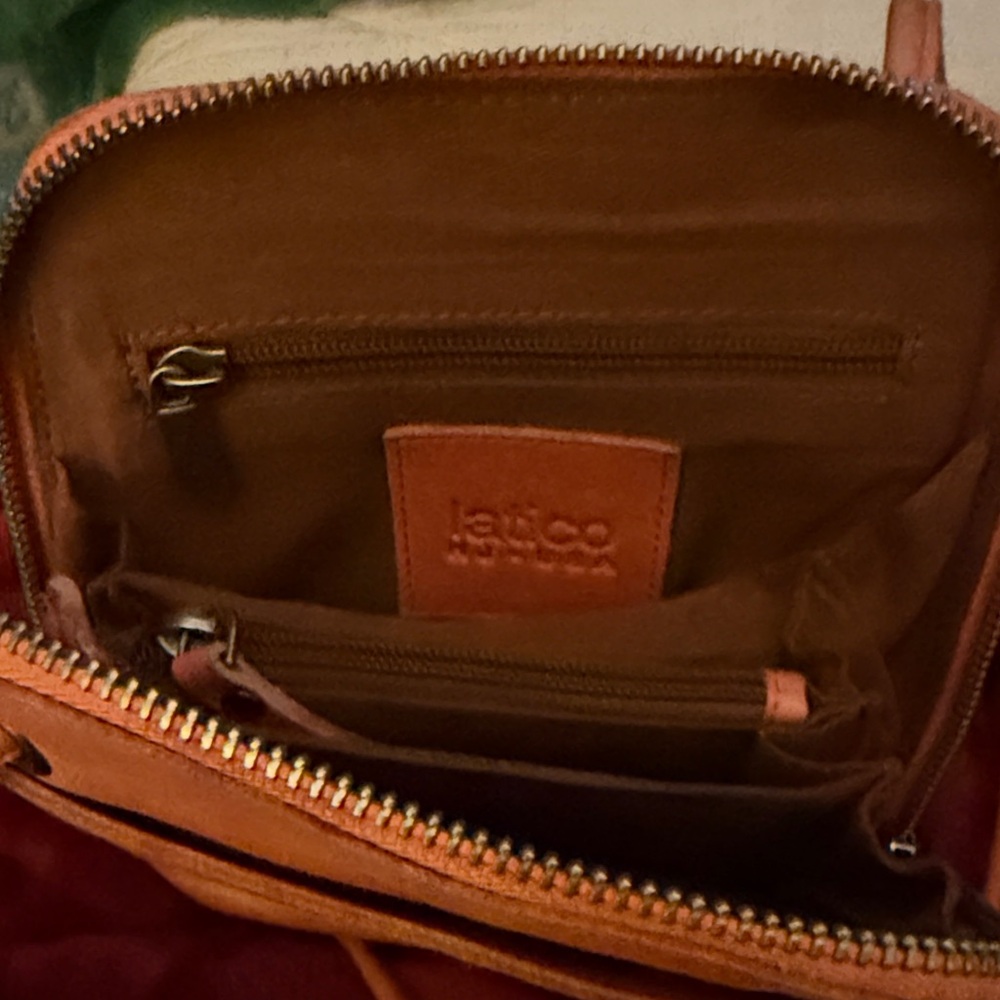 Latico Brown Crossbody Bag